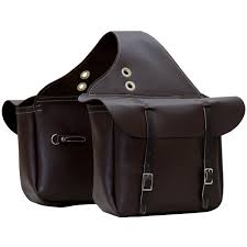 LEATHER SADDLE BAG